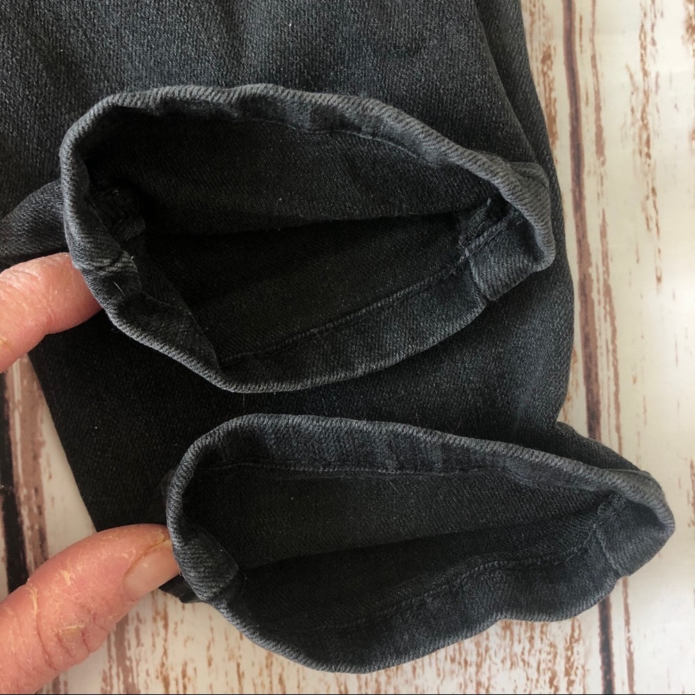 William Rast Washed Black Embroidered Jeans 26 - Picture 7 of 7
